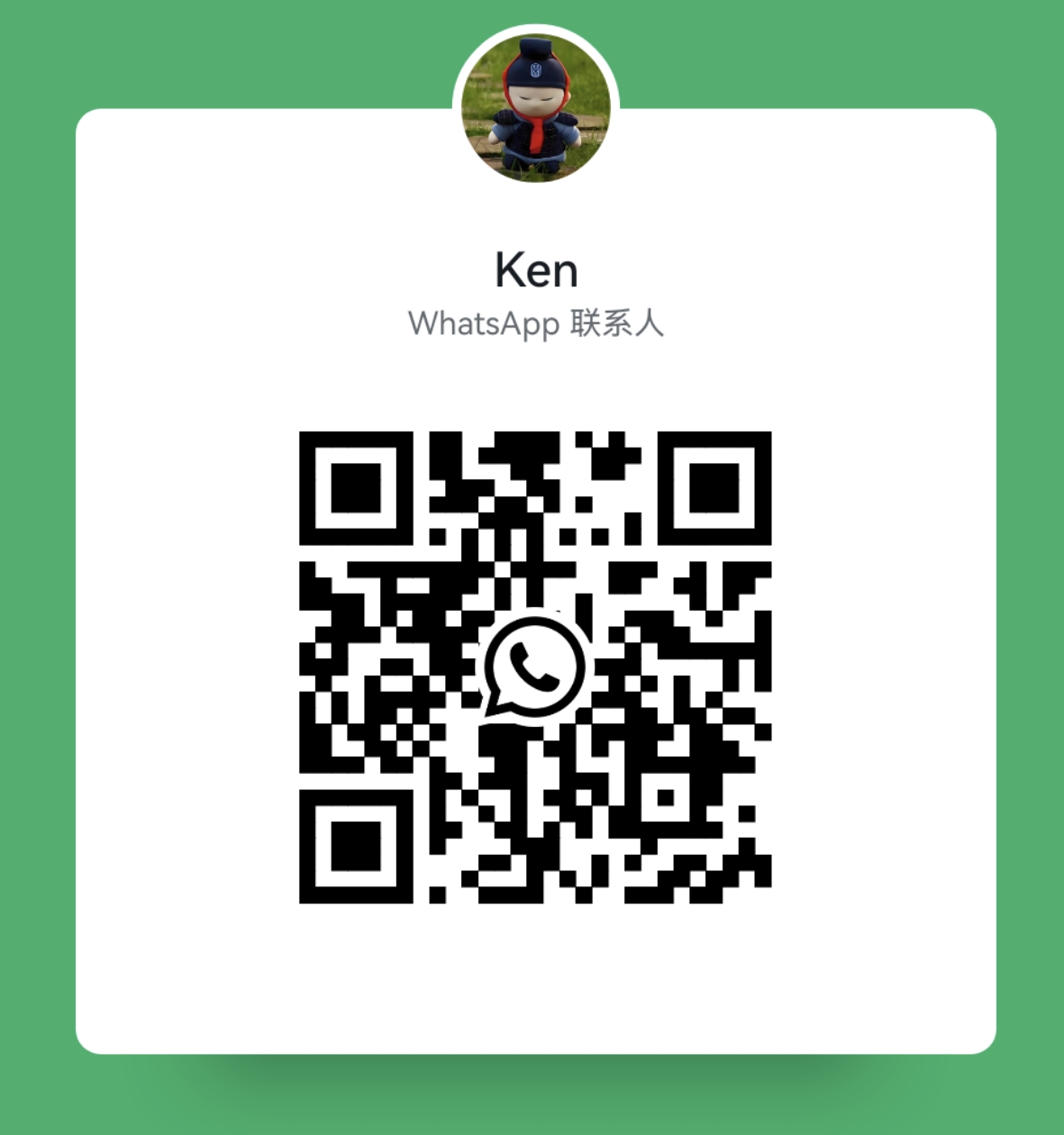 WhatsApp QR code